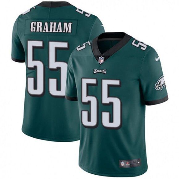 Men Philadelphia Eagles 55 Brandon Graham Nike Green Limited NFL Jersey